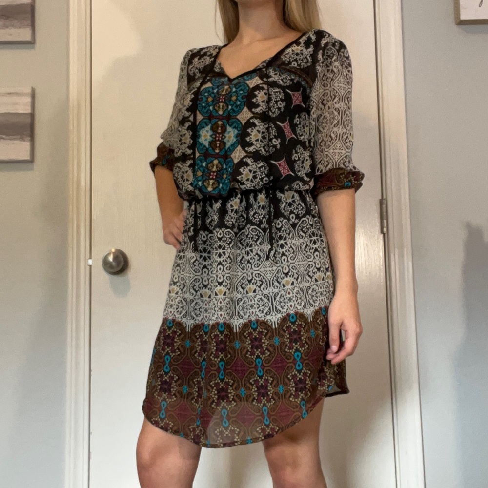 BeBop Printed Dress
